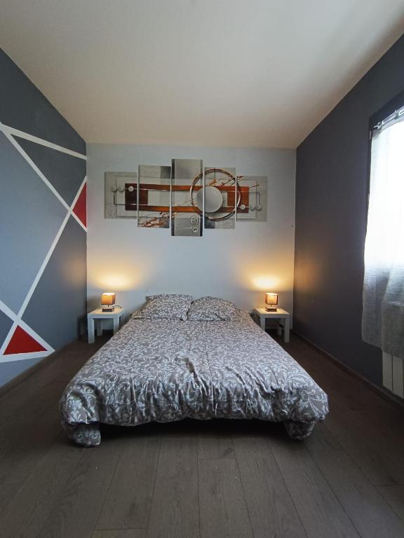 Chambres à Vacquières - Double Room
