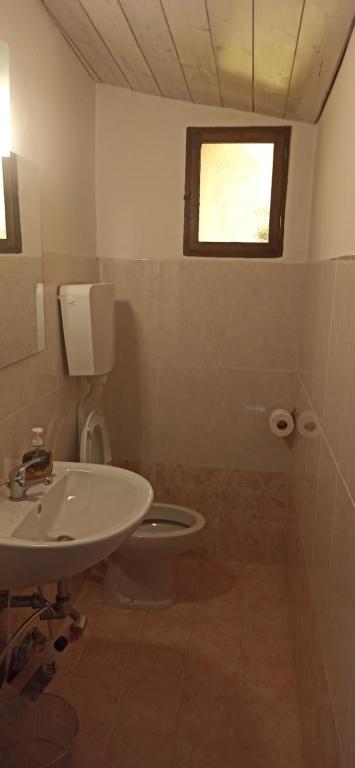 Koupelna v ubytování Casa Regina