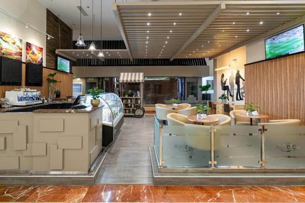 Kuchyň nebo kuchyňský kout v ubytování Crowne Plaza Santo Domingo by IHG