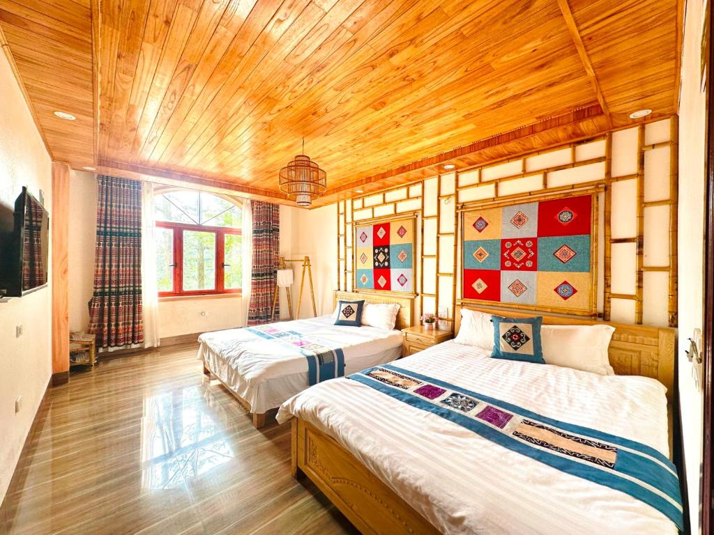 Huân Đậu Đậu Homestay - Habitación Cuádruple