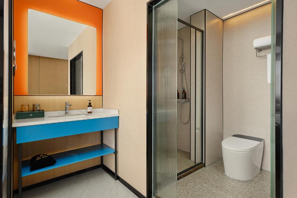 Koupelna v ubytování Pearl Hotel - Gongbei Port Zhuhai