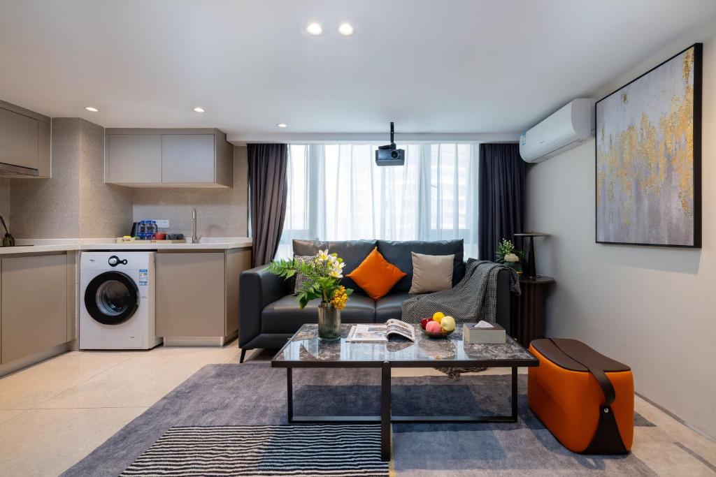 East Maple Hotel Apartment - Guangzhou Financial City Sanxi Metro Station - Suite De Deux Chambres