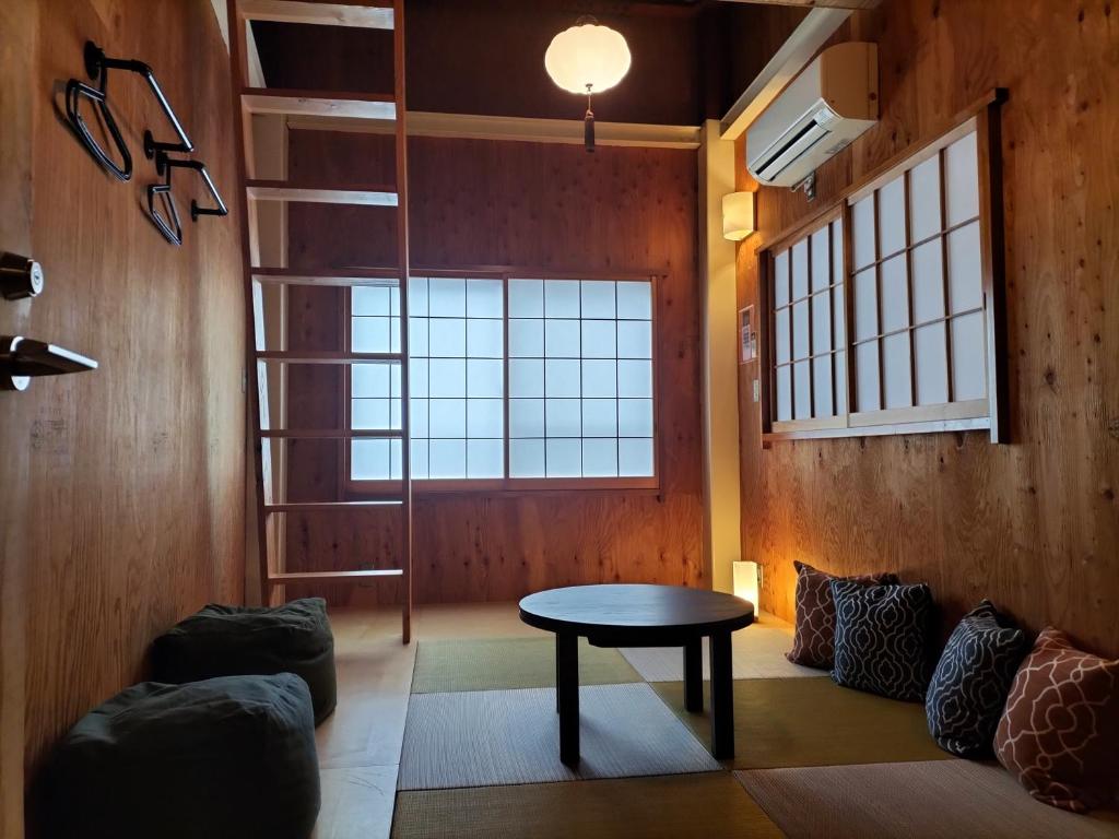 Гостиная зона в Vacation"Ninja"house Secretbase near Asakusa