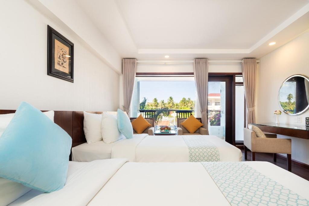 Phòng Superior 2 giường đơn nhìn ra cảnh thành phố