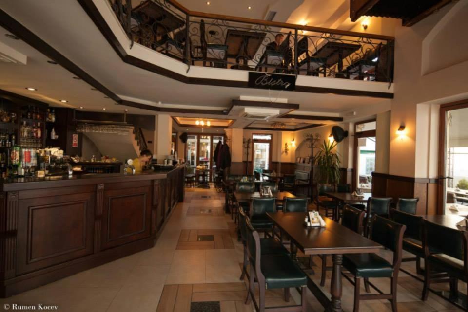 Lounge nebo bar v ubytování Hotel Treff