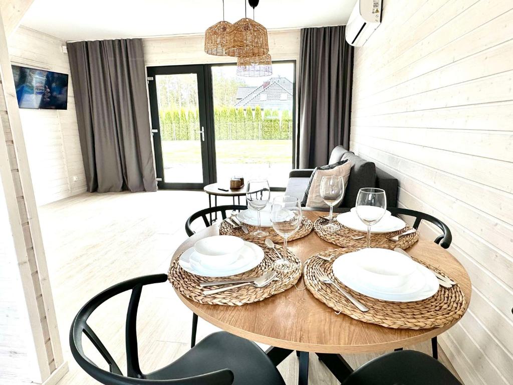 Posezení v ubytování Baltic Atelier domki nad morzem