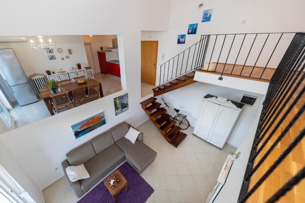 Posezení v ubytování Penthouse Ugljan by Belmont Realty