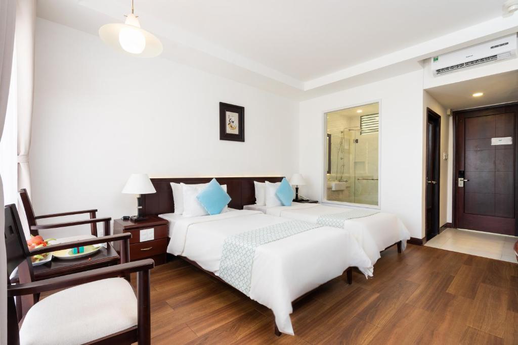 Phòng Superior 2 Giường Đơn Nhìn Ra Biển