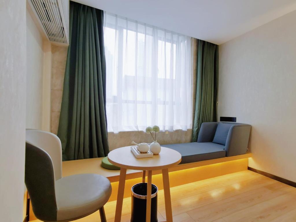 Posezení v ubytování Connar Hotel - Shenzhen Shawei