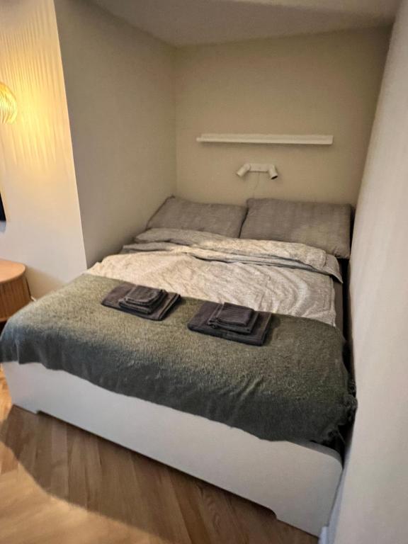 Postel nebo postele na pokoji v ubytování Union Apartments Bern-Belp