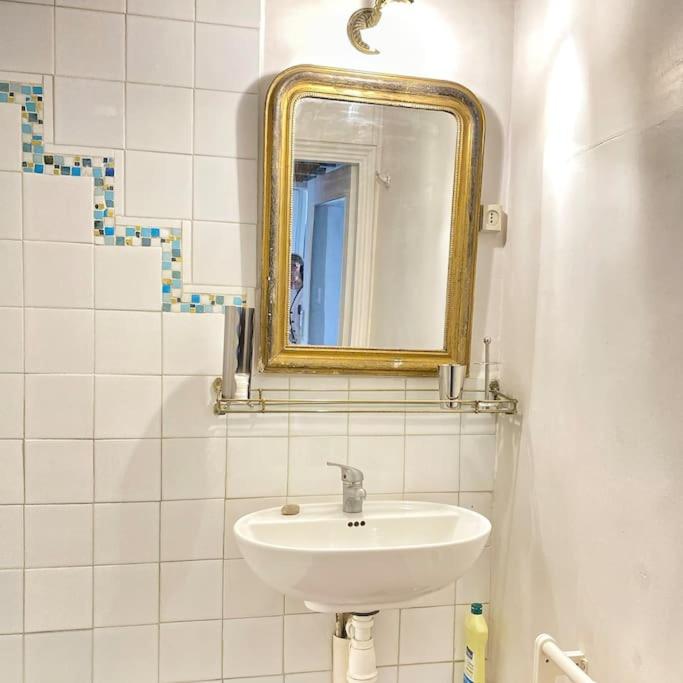 Koupelna v ubytování Cassiopée - appartement lumineux avec belle vue