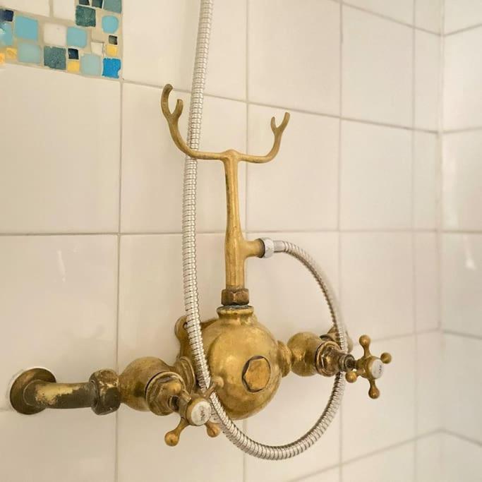 Koupelna v ubytování Cassiopée - appartement lumineux avec belle vue