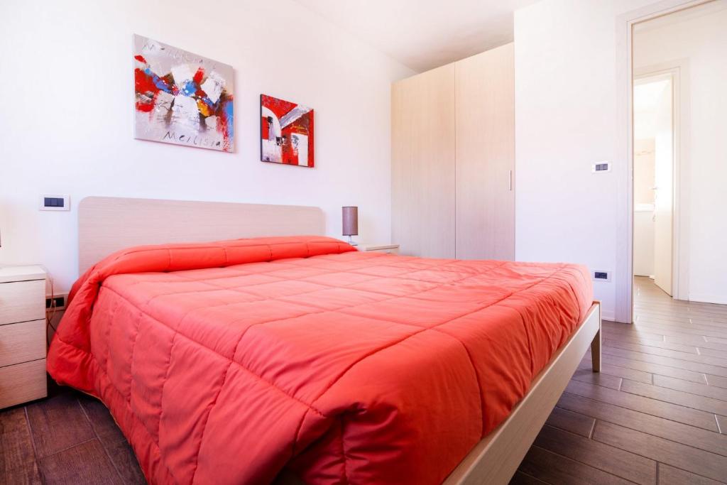 Postel nebo postele na pokoji v ubytování Albergo Diffuso Magredi