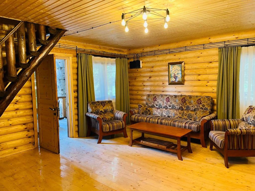 Posezení v ubytování Rest House