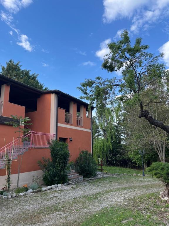 Zahrada ubytování Podere VignaLago
