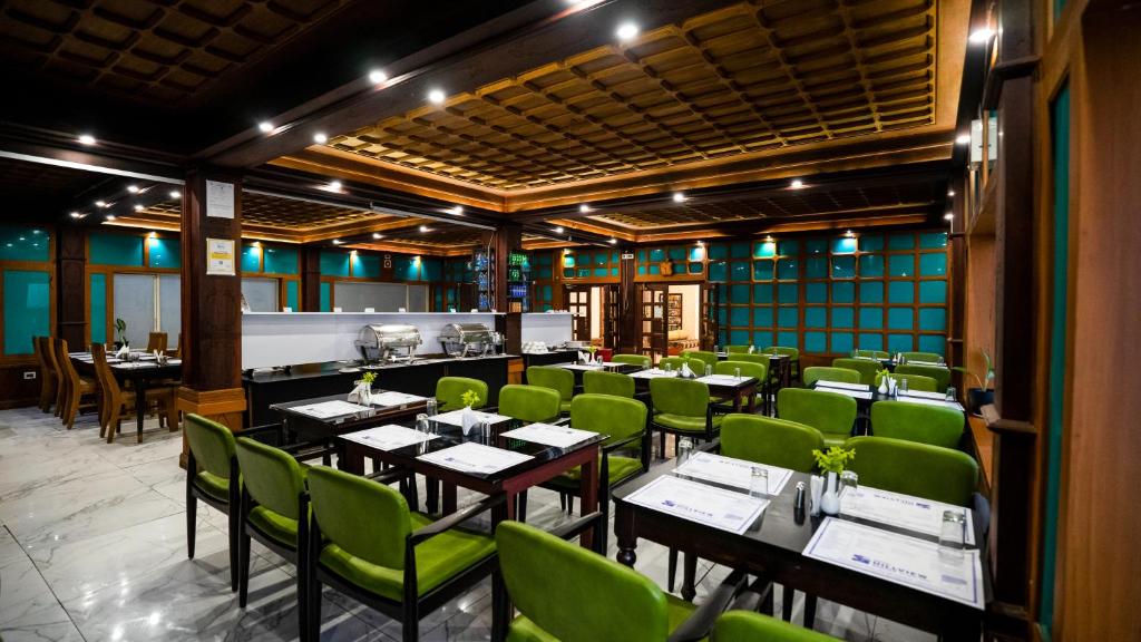 Restaurace v ubytování HillView Munnar