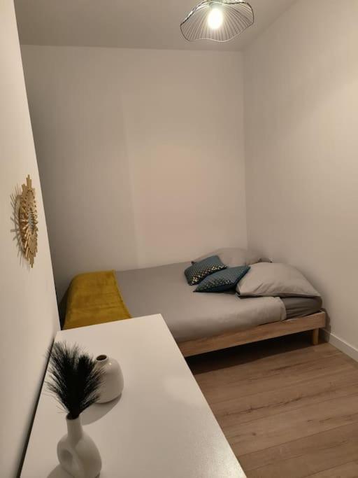 Postel nebo postele na pokoji v ubytování Cocon de la vallée