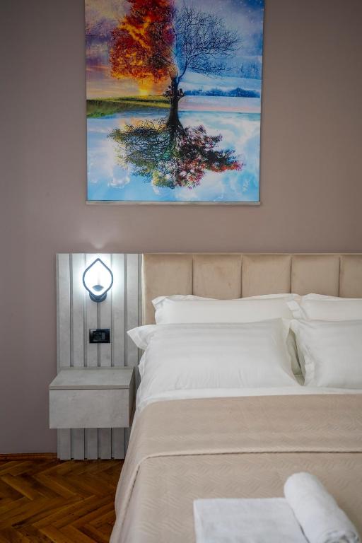 Postel nebo postele na pokoji v ubytování Hotel Pepe