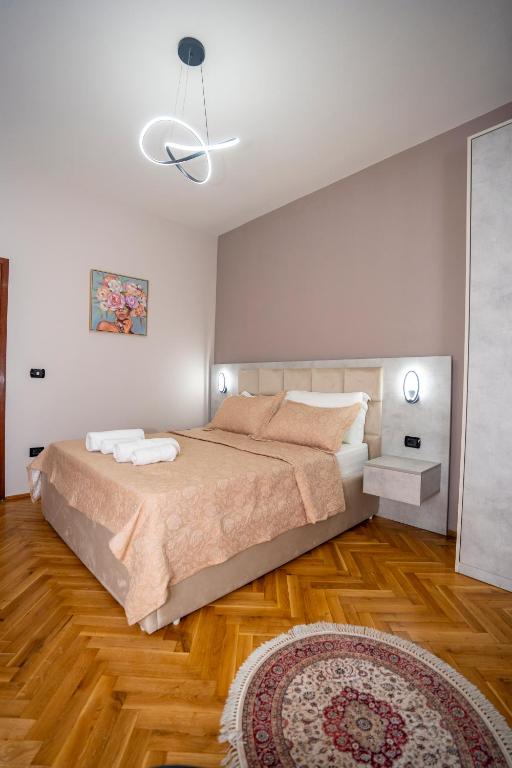 Postel nebo postele na pokoji v ubytování Hotel Pepe