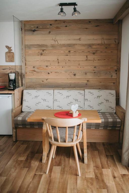 Kuchyň nebo kuchyňský kout v ubytování Gästehaus Sonnenplatzerl