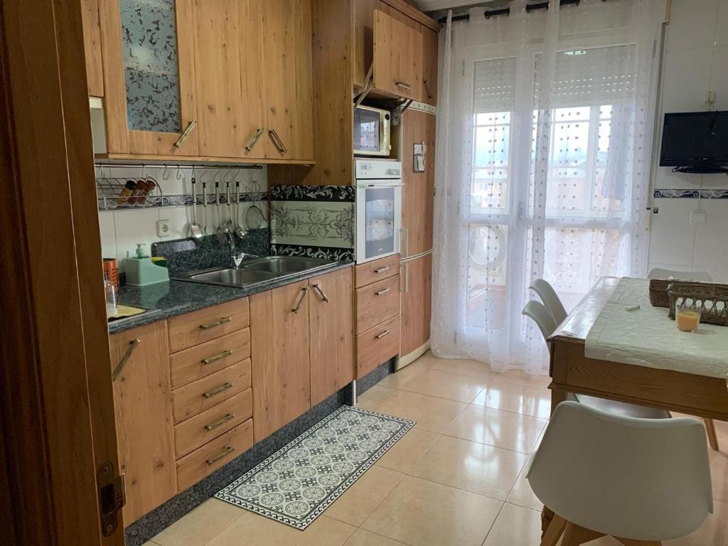 Kuchyň nebo kuchyňský kout v ubytování Duplex Casa Camino