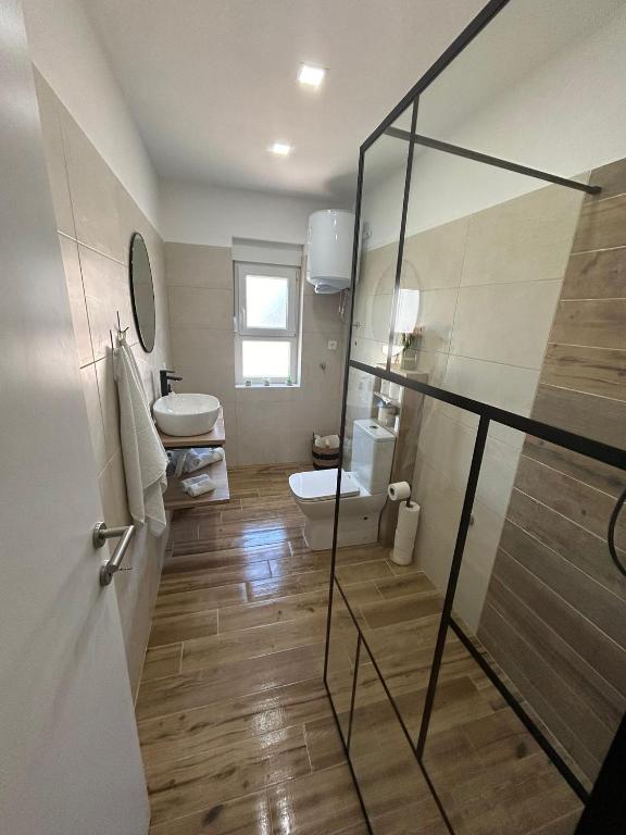 Koupelna v ubytování Apartment ANAA