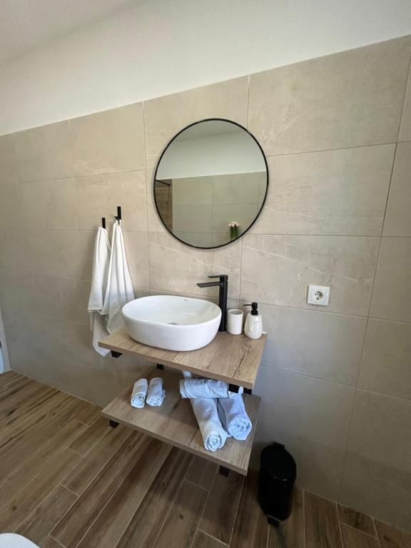 Koupelna v ubytování Apartment ANAA