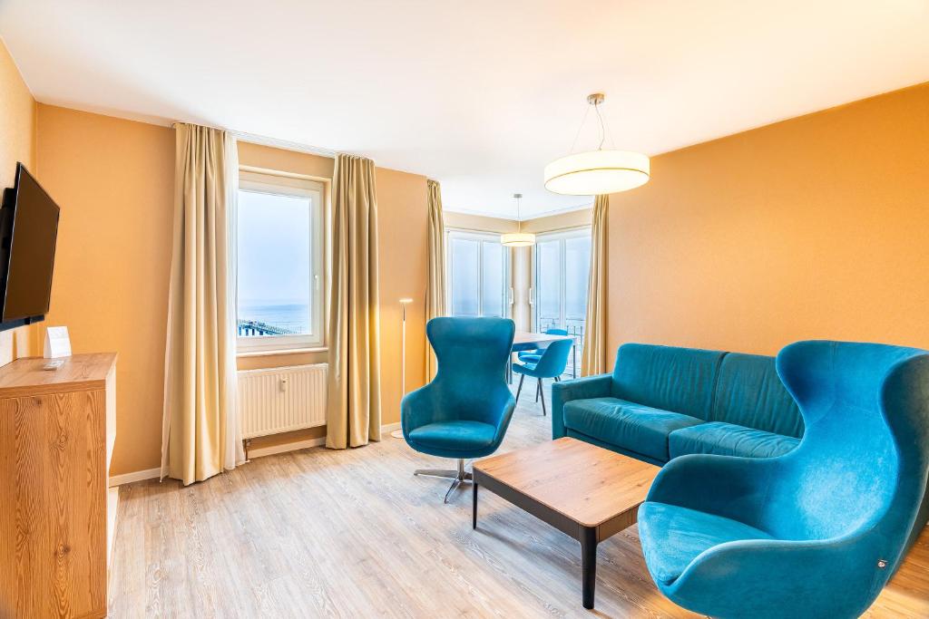 SEETELHOTEL Ostseeresidenz Bansin mit Pool und unmittelbarer Strandnähe - Appartamento Con 2 Camere Da Letto E Vista Mare