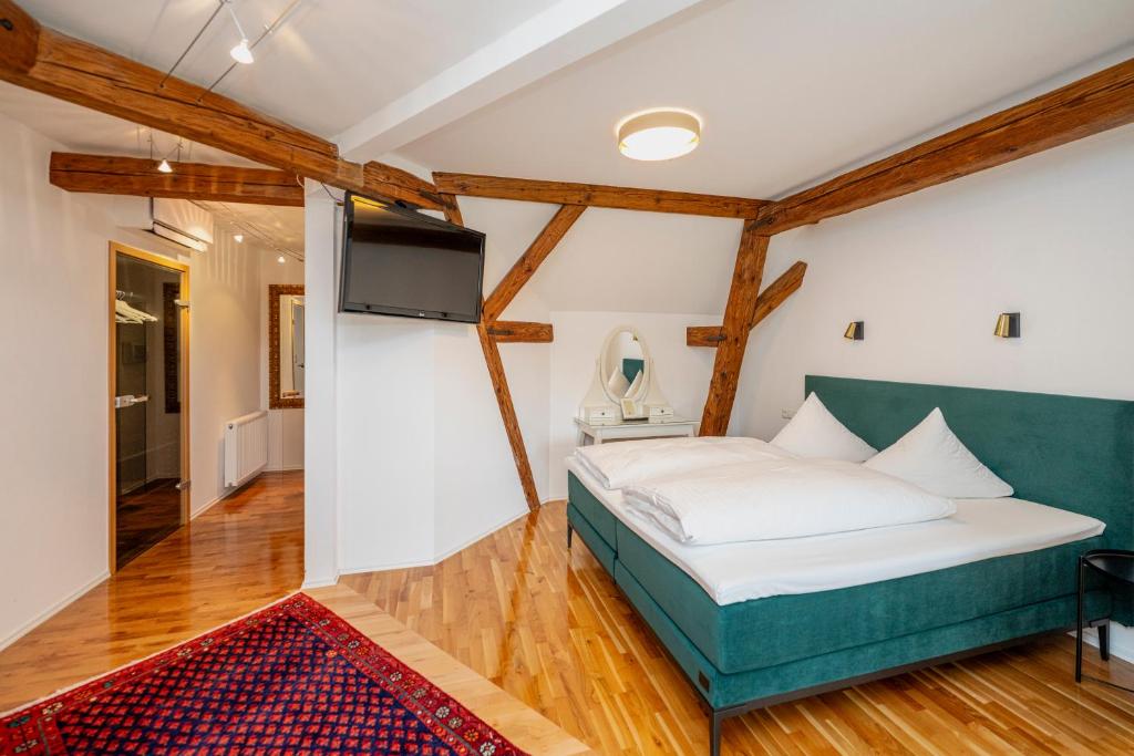 Voodi või voodid majutusasutuse Georgi Schloss - Boutique Hotel toas