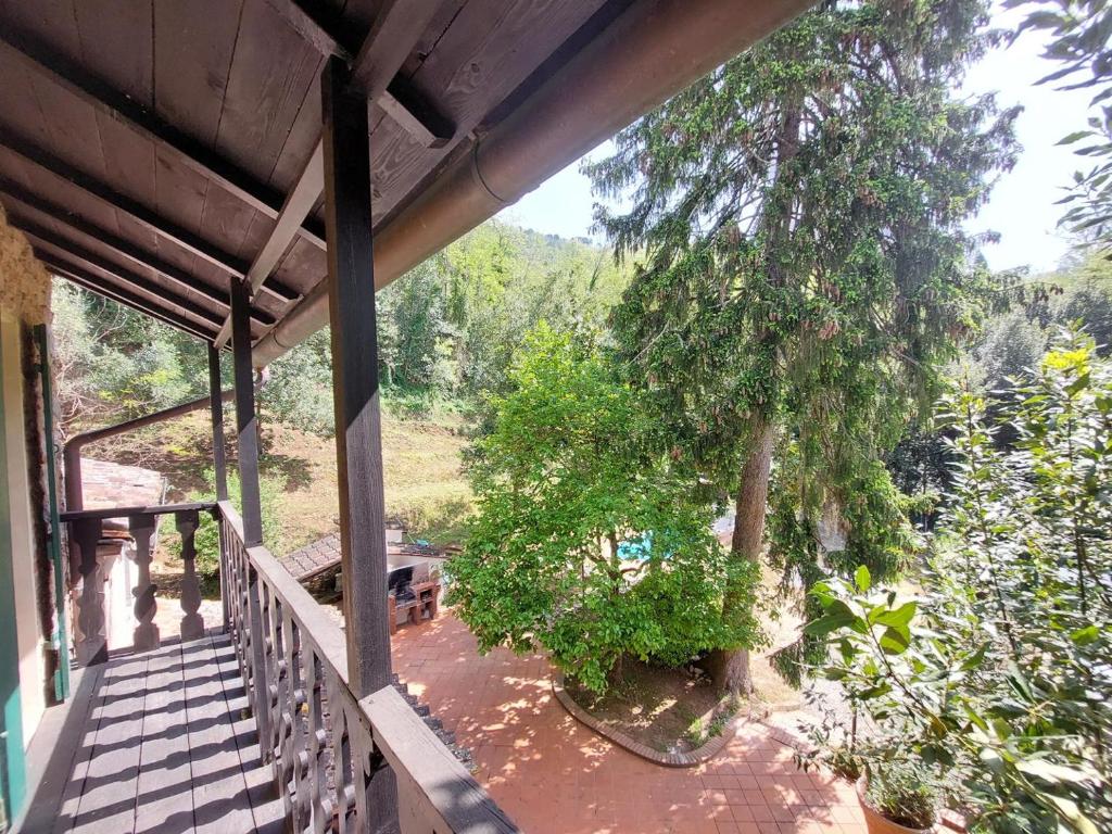 Vonkajšia záhrada v ubytovaní Villa la Pieve