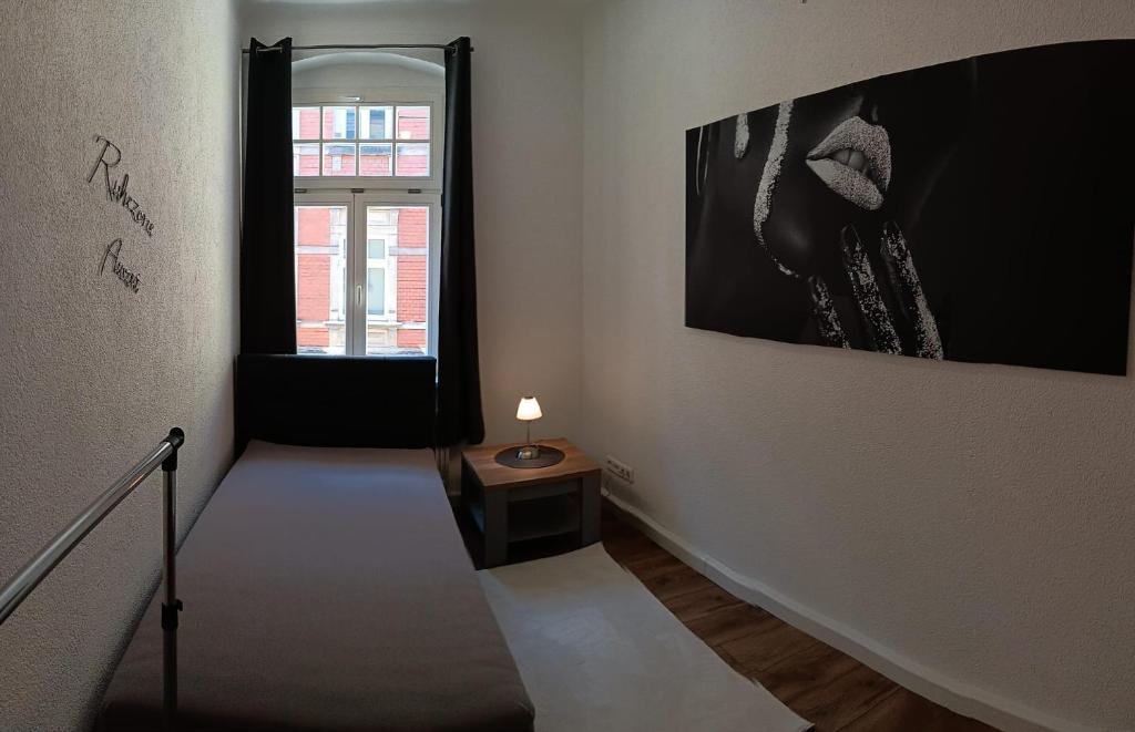 Postel nebo postele na pokoji v ubytování Ferienwohnung Zimmermann