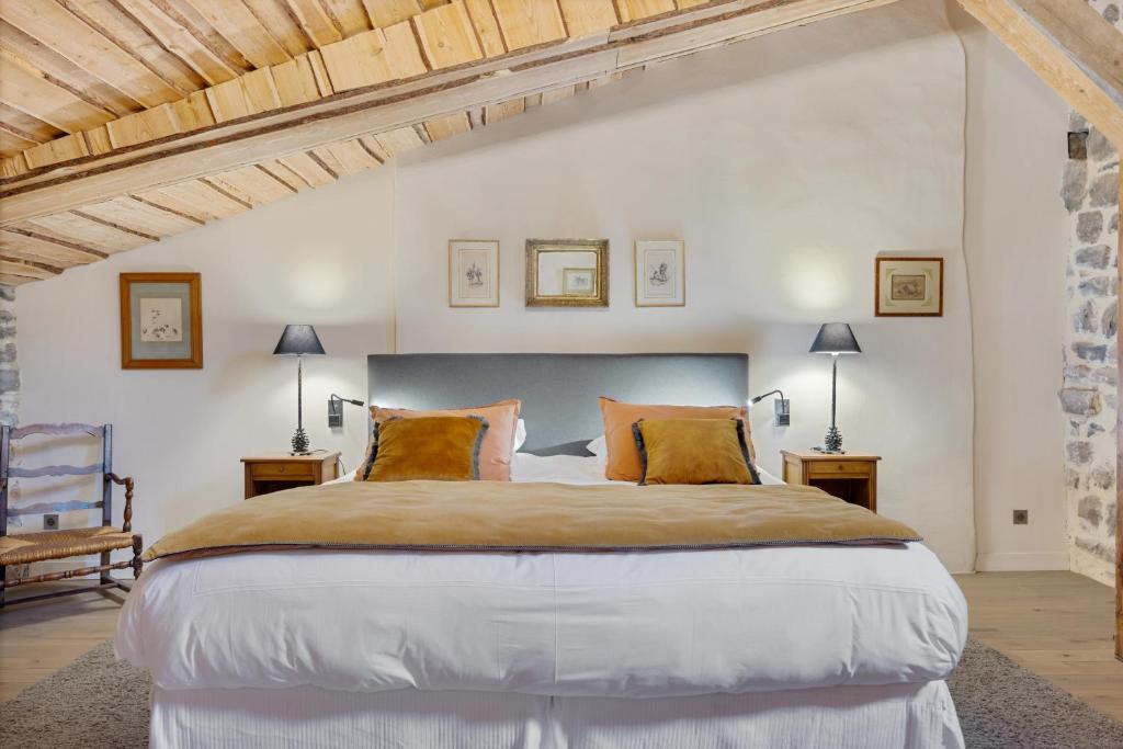 Château de Saint Vidal - Habitación Deluxe Con Cama Extragrande