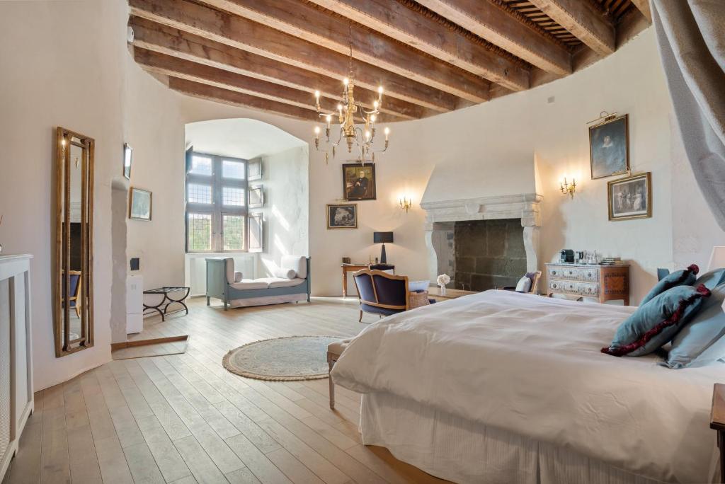 Château de Saint Vidal - Habitación Doble Deluxe Con Baño