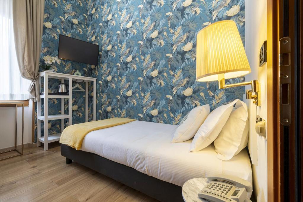 TV a/nebo společenská místnost v ubytování Hotel Bagliori