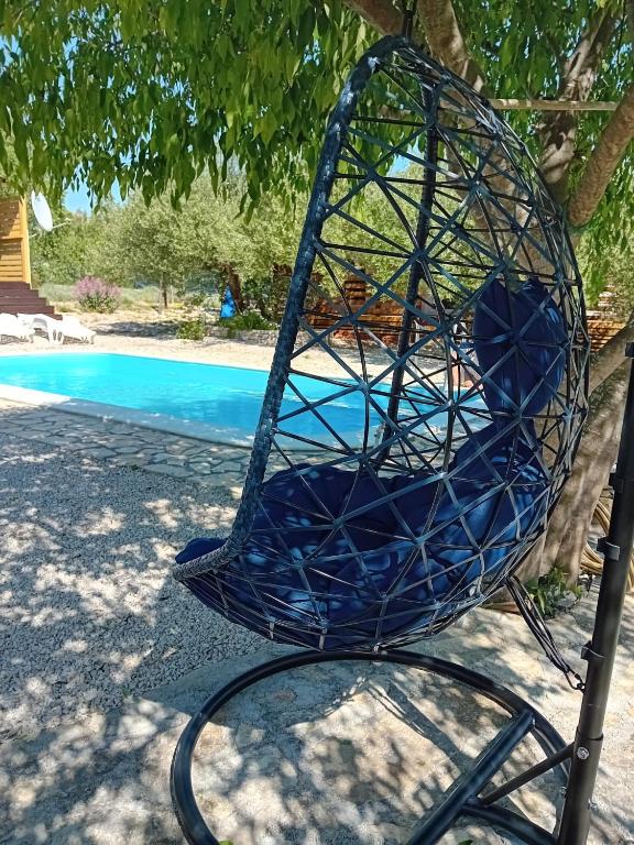Bazén v ubytování Authentic Camping Dalmatia nebo v jeho okolí