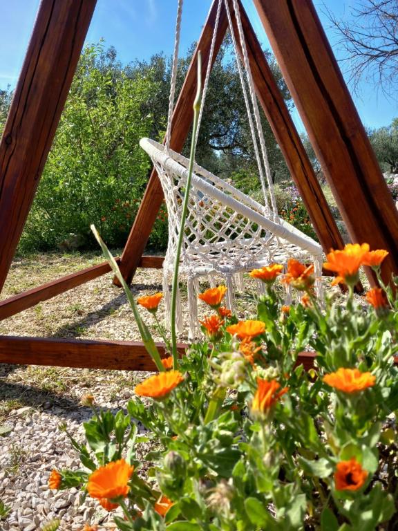 Zahrada ubytování Authentic Camping Dalmatia