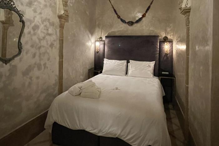 Riad AL Bahi客房内的一张或多张床位