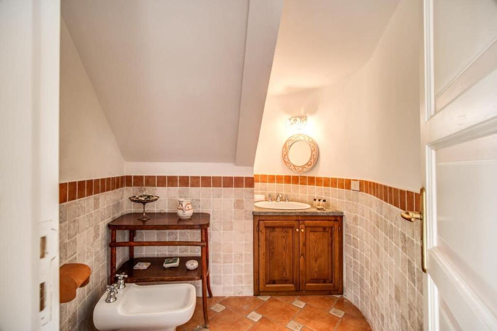 Kúpeľňa v ubytovaní Villa Lucia