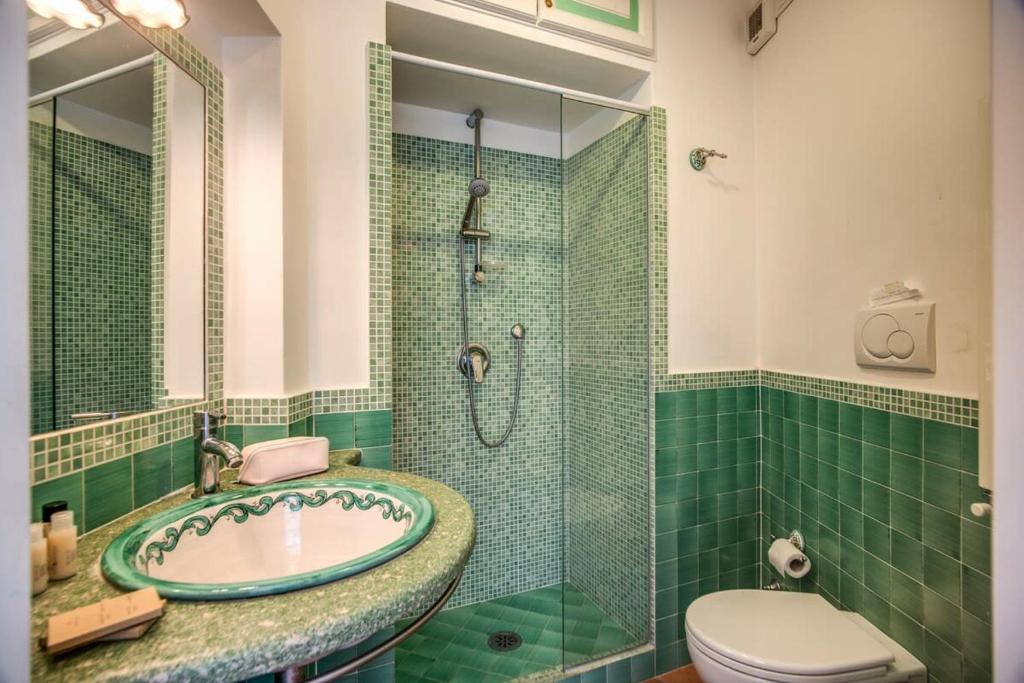 Kúpeľňa v ubytovaní Villa Lucia