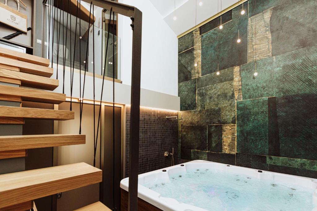 Koupelna v ubytování Le Grazie Relais & Spa