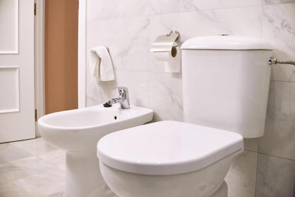 Koupelna v ubytování Apartamentos San Andres