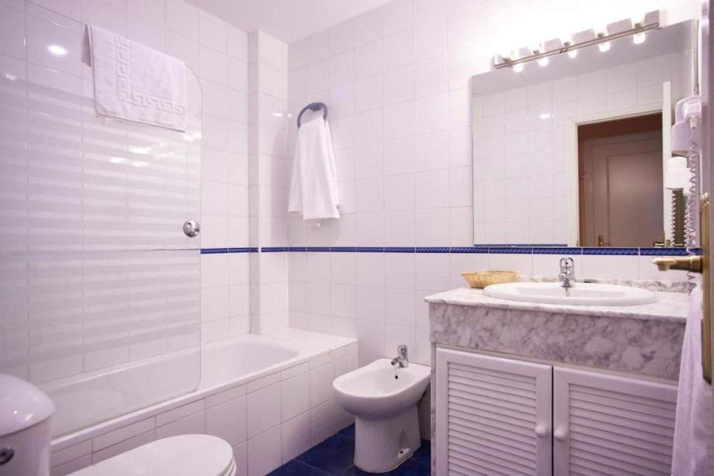 Koupelna v ubytování Apartamentos San Andres