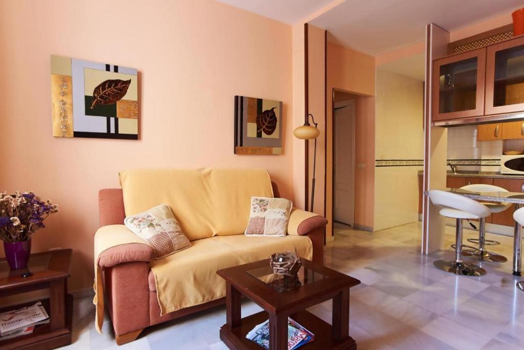 Posezení v ubytování Apartamentos San Andres