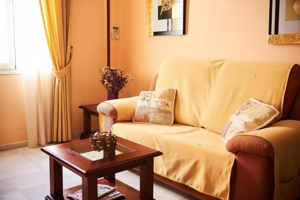 Posezení v ubytování Apartamentos San Andres