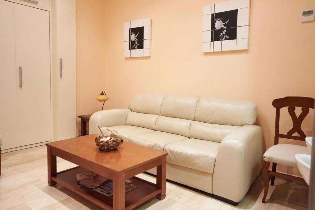 Posezení v ubytování Apartamentos San Andres