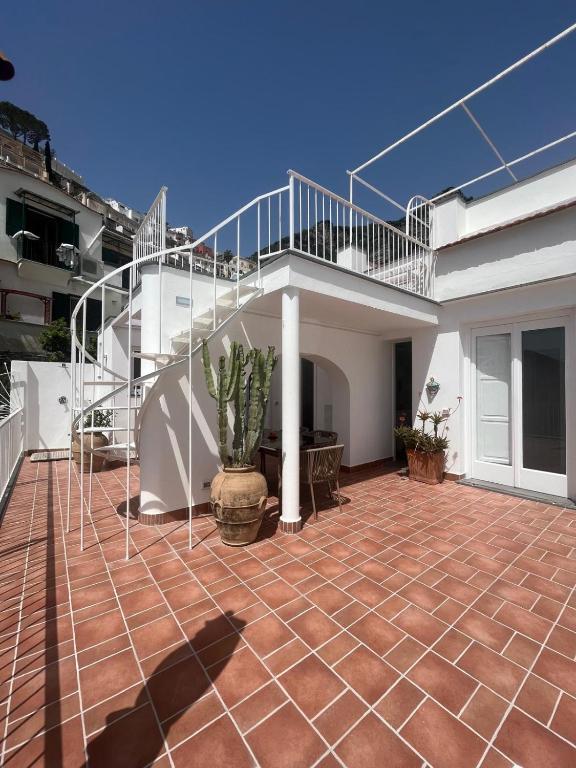 Balkón nebo terasa v ubytování Casa Positano