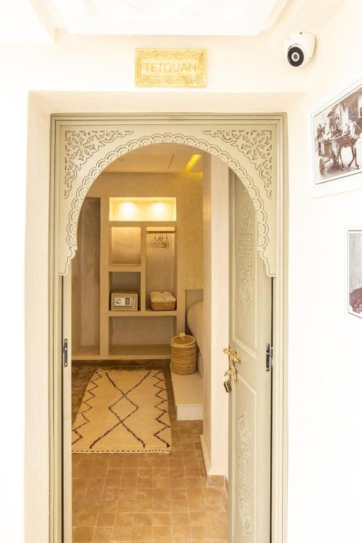 Posezení v ubytování Luxe Nomade Marrakech & Spa
