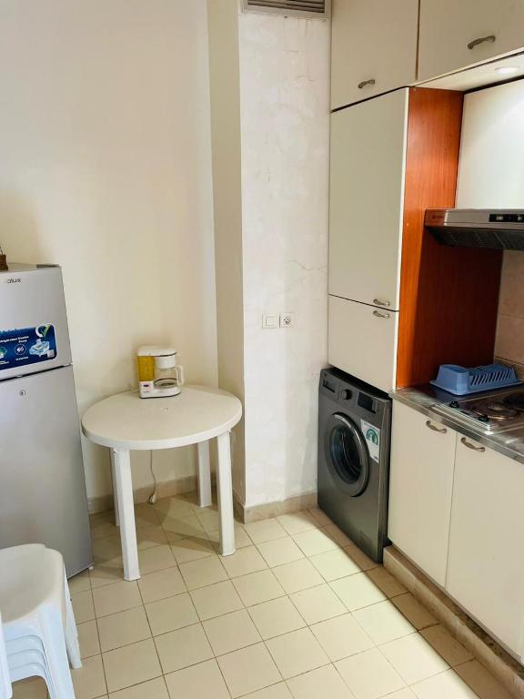Kuchyň nebo kuchyňský kout v ubytování Marina Cozy Djerba