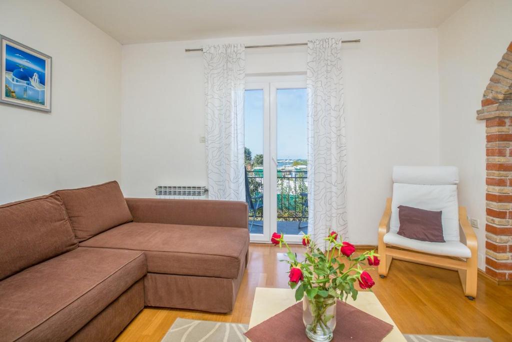 Posezení v ubytování Silvia Sea View Funtana