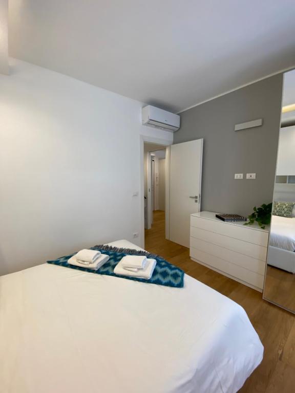 Posteľ alebo postele v izbe v ubytovaní Gramsci 2 - Cozy Apartment near Sempione Park!